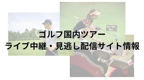 ゴルフ国内女子ツアーの画像